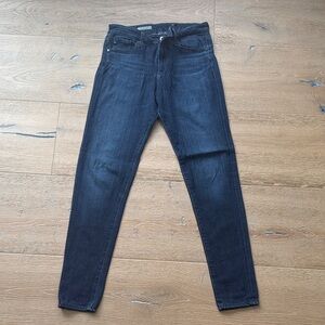 AG Adriano Goldschmied Deep Blue Skinny Jeans